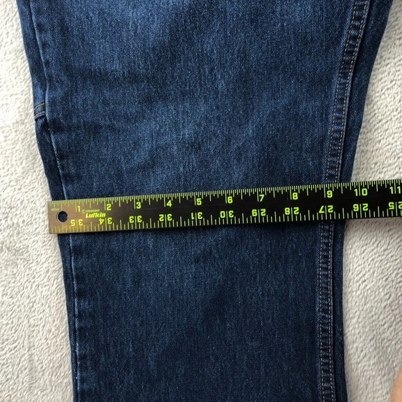 Carhartt Mens Work Jeans 36X30 Blue Denim Straight Cargo Relaxed Fit Classic - Picture 8 of 16